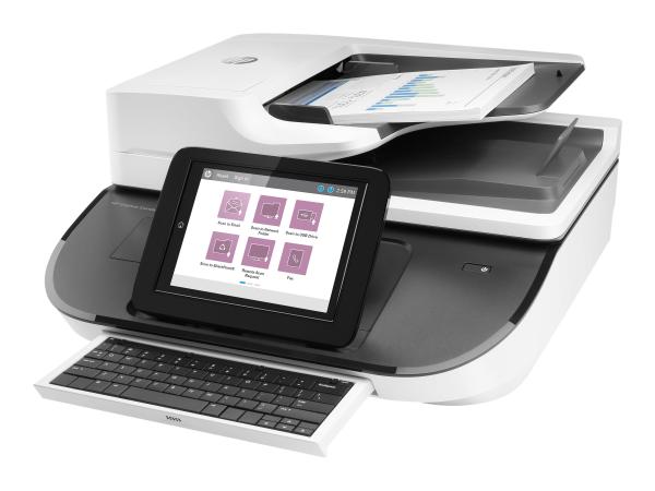 HP Digital Sender Flow 8500fn2 - Dokumentenscanner - Flachbett: CCD / ADF: CIS - Duplex - 216 x 864 mm - 600 d