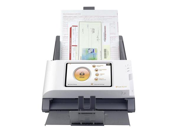 Plustek eScan A280 - Essential - Dokumentenscanner - CCD - Duplex - Legal - 600 dpi x 600 dpi - bis zu 20 Seit