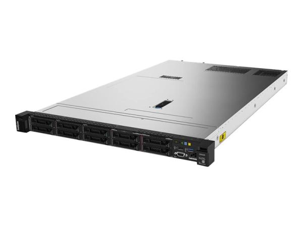 Lenovo ThinkSystem SR630 7X02 - Server - Rack-Montage - 1U - zweiweg - 1 x Xeon Silver 4208 / 2.1 GHz - RAM 32