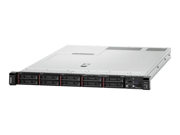 Lenovo ThinkSystem SR630 7X02 - Server - Rack-Montage - 1U - zweiweg - 1 x Xeon Silver 4208 / 2.1 GHz - RAM 32