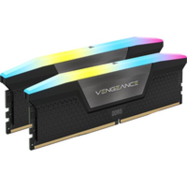 Corsair Vengeance RGB  - 32 GB - 2 x 16 GB - DDR5 - 5600 MHz - 288-pin DIMM - Schwarz