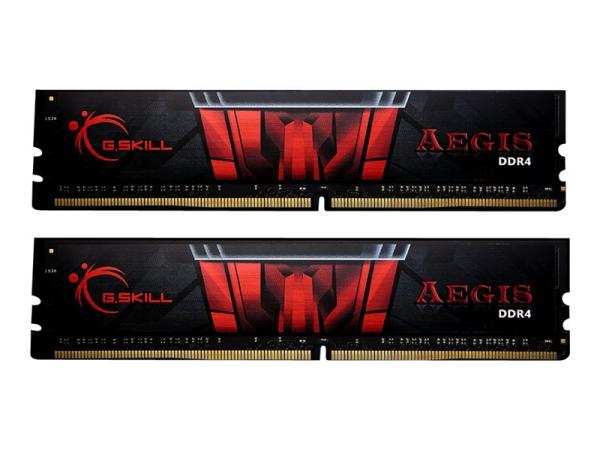 G.Skill AEGIS - DDR4 - Kit - 8 GB: 2 x 4 GB - DIMM 288-PIN