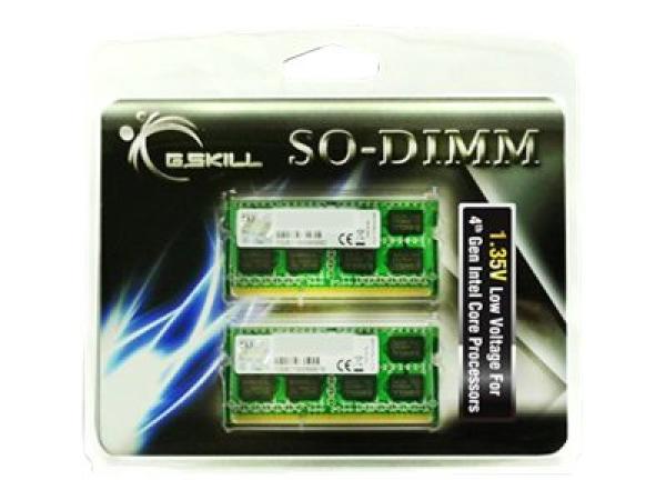 G.Skill DDR3 - Kit - 8 GB: 2 x 4 GB - 1600 MHz