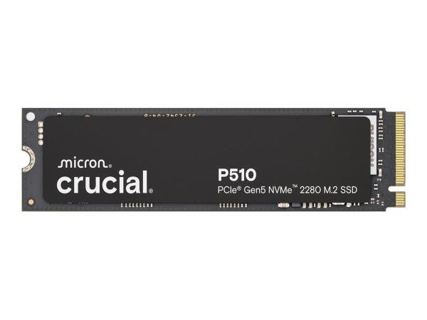 Crucial P510 - SSD - 2 TB - intern - M.2 2280 - PCI Express 5.0 x4 (NVMe)