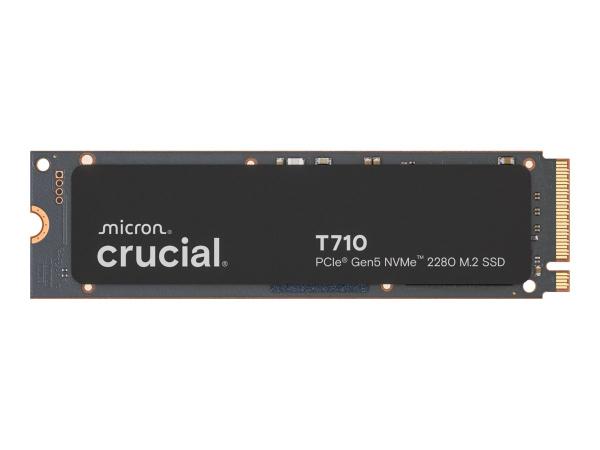 Crucial T710 - SSD - verschlüsselt - 4 TB - intern - M.2 2280 - PCI Express 5.0 (NVMe)