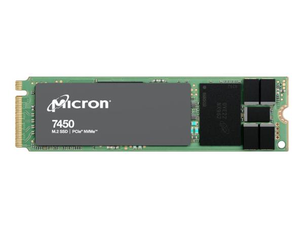 Micron 7450 PRO - SSD - Enterprise - 480 GB - intern - M.2 2280 - PCIe 4.0 (NVMe)