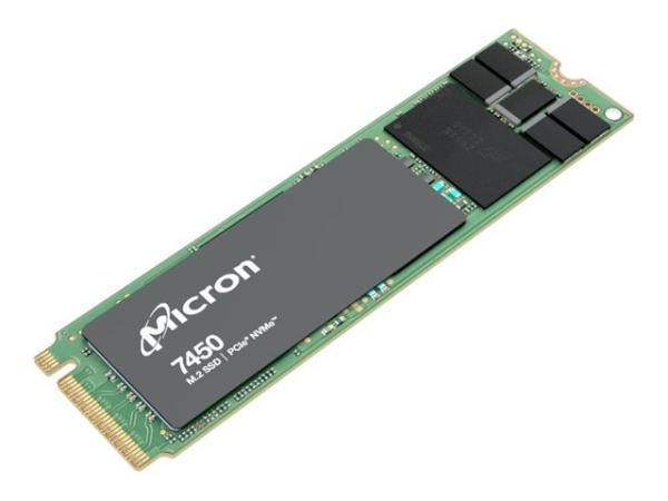 Micron 7450 PRO - SSD - Enterprise - 480 GB - intern - M.2 2280 - PCIe 4.0 (NVMe)