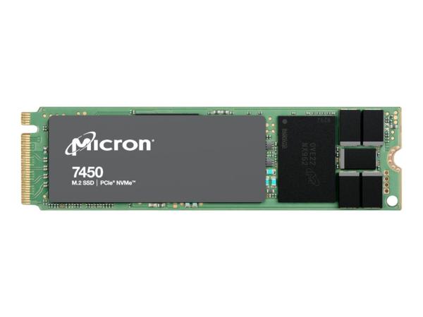 Micron 7450 PRO - SSD - Enterprise - 960 GB - intern - M.2 2280 - PCIe 4.0 (NVMe)