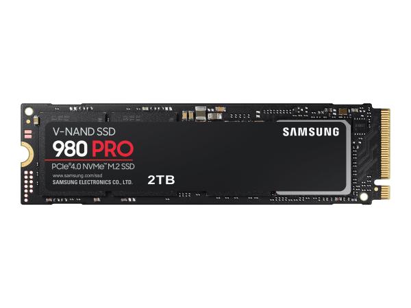 Samsung 980 PRO MZ-V8P2T0BW - SSD - verschlüsselt - 2 TB - intern - M.2 2280 - PCIe 4.0 x4 (NVMe)
