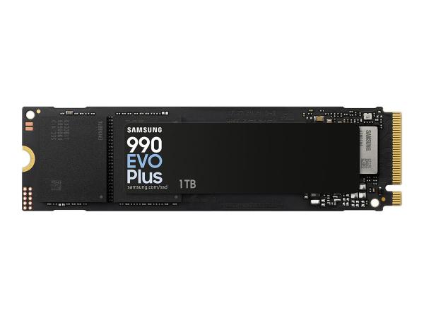 Samsung 990 EVO Plus MZ-V9S1T0 - SSD - verschlüsselt - 1 TB - intern - M.2 2280 - PCIe 5.0 x2 (NVMe)
