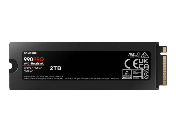 Samsung 990 PRO MZ-V9P2T0CW - SSD - verschlüsselt - 2 TB - intern - M.2 2280 - PCIe 4.0 x4 (NVMe)