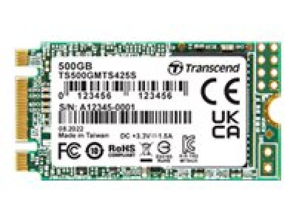 Transcend MTS425S - SSD - 500 GB - intern - M.2 2242