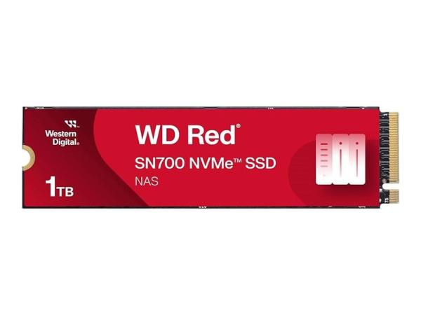 WD Red SN700 - SSD - 1 TB - intern - M.2 2280 - PCIe (NVMe)