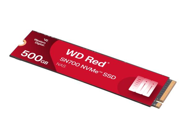 WD Red SN700 WDS500G1R0C - SSD - 500 GB - intern - M.2 2280 - PCIe 3.0 x4 (NVMe)
