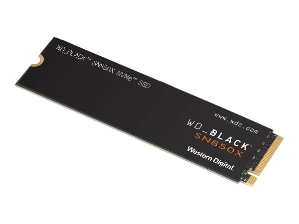 WD_BLACK SN850X NVMe SSD WDS400T2X0E - SSD - 4 TB - intern - M.2 2280 - PCIe 4.0 x4 (NVMe)