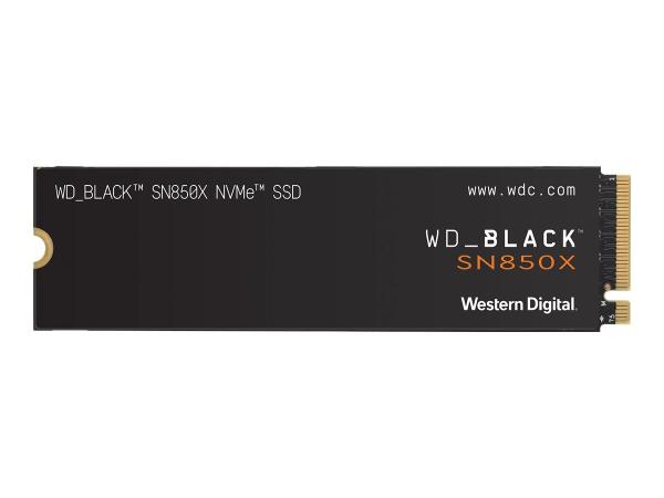 WD_BLACK SN850X NVMe SSD WDS400T2X0E - SSD - 4 TB - intern - M.2 2280 - PCIe 4.0 x4 (NVMe)