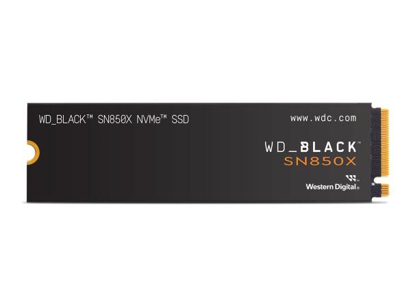 WD_BLACK SN850X WDS200T2X0E - SSD - verschlüsselt - 2 TB - intern - M.2 2280 - PCIe 4.0 x4 (NVMe)