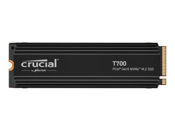 Crucial T700 - SSD - verschlüsselt - 1 TB - intern - PCI Express 5.0 (NVMe)