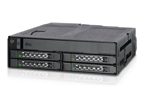 Icy Dock ToughArmor MB604SPO-B - Gehäuse für Speicherlaufwerke - 2.5" (6.4 cm)