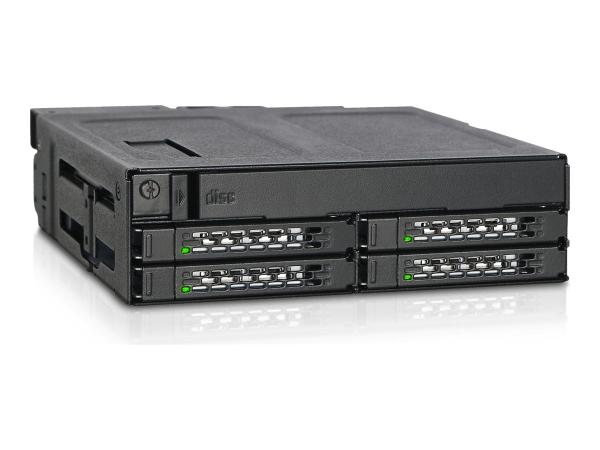 Icy Dock ToughArmor MB604SPO-B - Gehäuse für Speicherlaufwerke - 2.5" (6.4 cm)