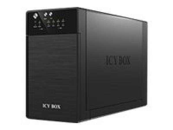 ICY BOX IB-RD3620SU3 - Festplatten-Array - 2 Schächte (SATA-600)