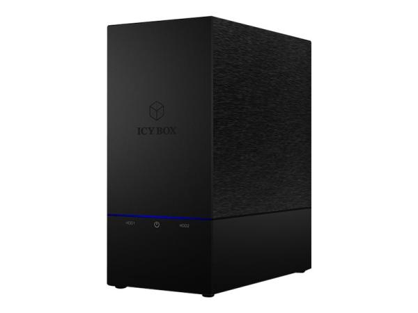 ICY BOX IB-RD3621U3 - Festplatten-Array - 2 Schächte (SATA-600)