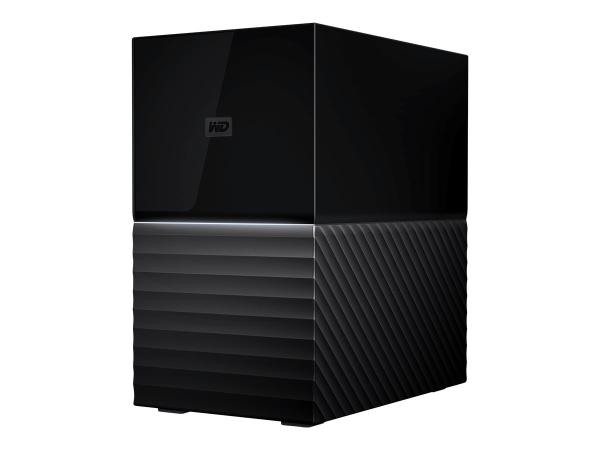 WD My Book Duo WDBFBE0200JBK - Festplatten-Array - 20 TB - 2 Schächte - HDD 10 TB x 2 - USB 3.1 (extern)