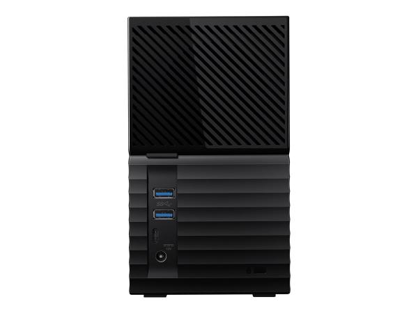 WD My Book Duo WDBFBE0200JBK - Festplatten-Array - 20 TB - 2 Schächte - HDD 10 TB x 2 - USB 3.1 (extern)