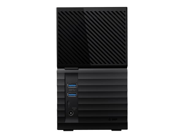 WD My Book Duo WDBFBE0280JBK - Festplatten-Array - 28 TB - 2 Schächte - HDD 14 TB x 2 - USB 3.1 Gen 1 (extern