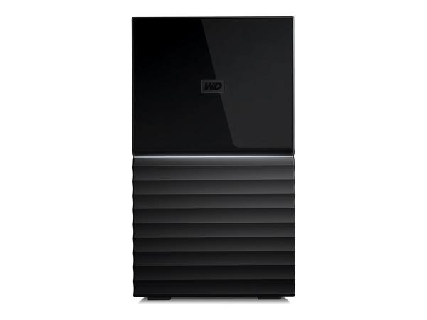 WD My Book Duo WDBFBE0440JBK - Festplatte - verschlüsselt - 44 TB - extern (Stationär)