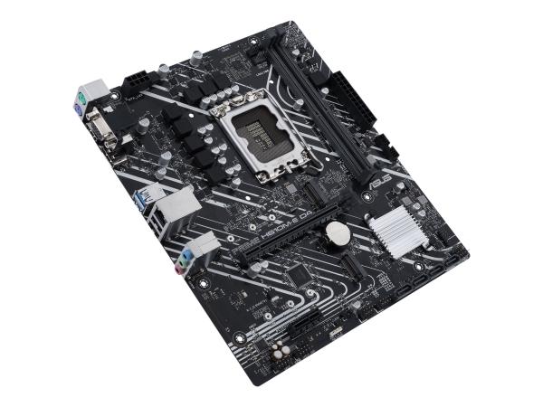 ASUS PRIME H610M-E D4-CSM - Motherboard - micro ATX - LGA1700-Sockel - H610 Chipsatz - USB 3.2 Gen 2, USB 3.2 