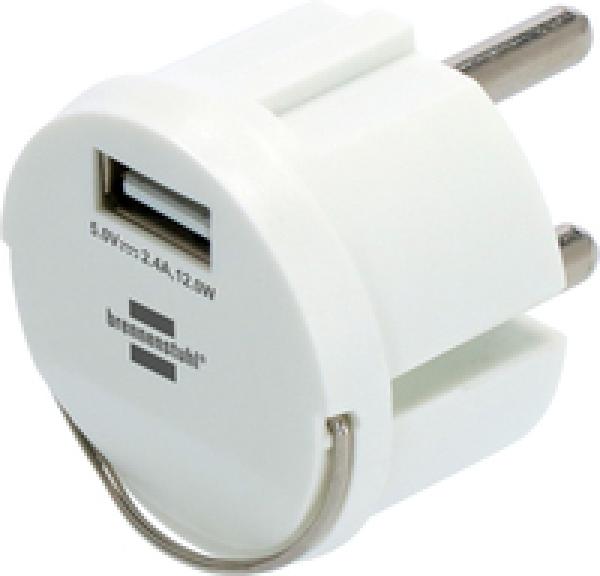 Brennenstuhl 1508110 - USB - Weiß - IP44 - 2,4 A - 5 V - 2,4 A