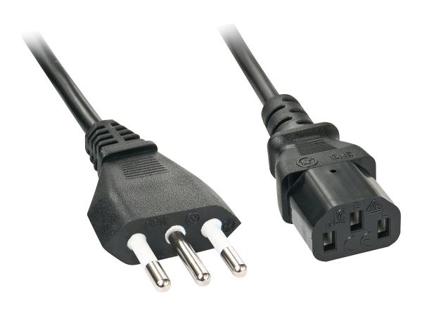 Lindy Stromkabel - CEI 23-50 (M) zu power IEC 60320 C13