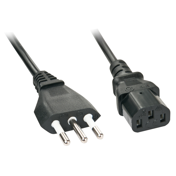 Lindy Stromkabel - CEI 23-50 (M) zu power IEC 60320 C13