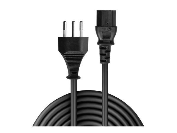Lindy Stromkabel - power IEC 60320 C13 zu Schweiz, 3-polig (M)
