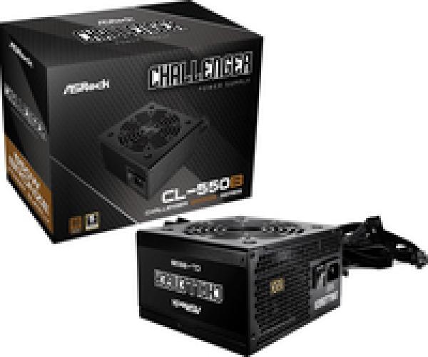 ASRock Challenger Series CL-550B ATX 80+ Bronze black retail - PC-/Server Netzteil - ATX