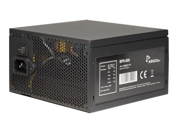 Inter-Tech Argus BPS-600 - Netzteil (intern) - ATX12V 2.4