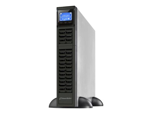 BlueWalker PowerWalker VFI 2000CRM LCD - USV (in Rack montierbar/extern) - 1600 Watt - 2000 VA - 9 Ah - RS-232