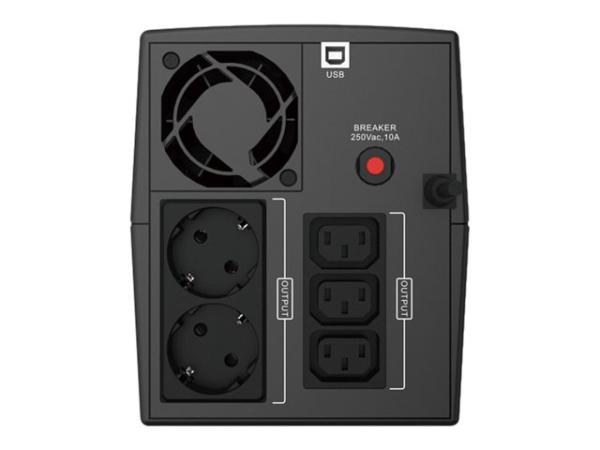 Conceptronic Zeus 03EM - USV - Wechselstrom 220-240 V