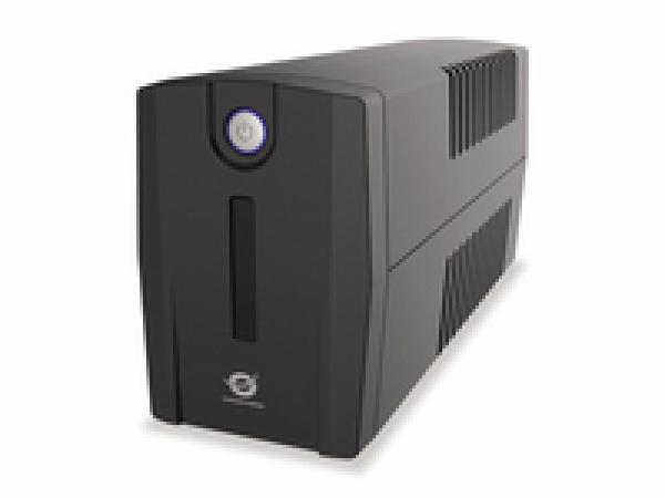Conceptronic ZEUS USV Schuko UPS Start/LAN sw - (Offline-) USV - 480 min