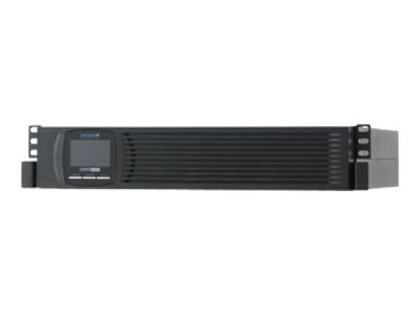 ONLINE USV X1000R - USV (Rack - einbaufähig) - Wechselstrom 230 V - 1000 Watt - 1000 VA 9 Ah - RS-232, USB - 