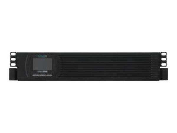 ONLINE USV X2000R - USV (Rack - einbaufähig) - Wechselstrom 230 V - 2000 Watt - 2000 VA 9 Ah - RS-232, USB - 