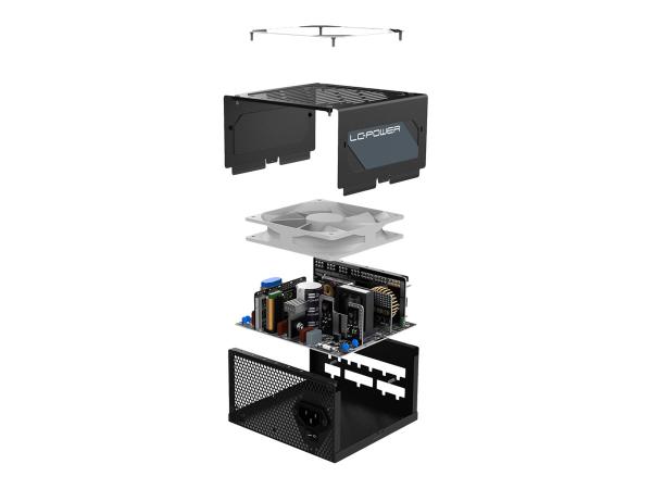 LC-Power Super Silent Modular Series LC1000M V2.31 - Netzteil (intern)