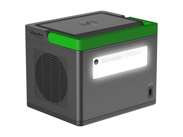 APC Schneider OffGrid 730 - Tragbares kraftwerk - LCD, Lithium-Ionen, 2 CEE 7/3 Schuko-Steckdosen, Sinuswelle,