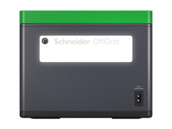 APC Schneider OffGrid 730 - Tragbares kraftwerk - LCD, Lithium-Ionen, 2 CEE 7/3 Schuko-Steckdosen, Sinuswelle,