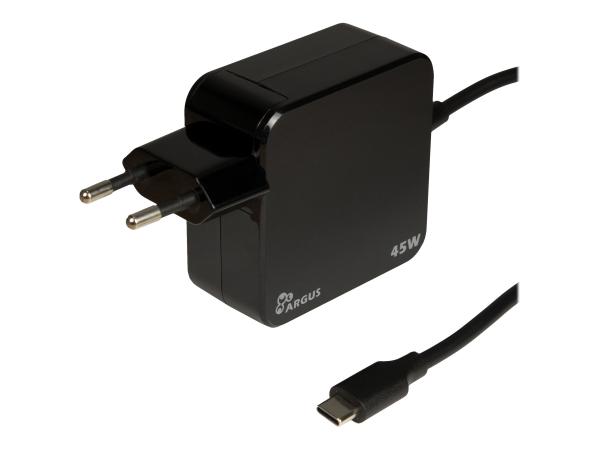 Inter-Tech PD-2045 - Netzteil - 45 Watt - 3 A - PD 3.0 (24 pin USB-C)