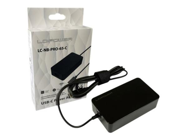 LC-Power LC-NB-PRO-65-C - Netzteil - Wechselstrom 110-240 V