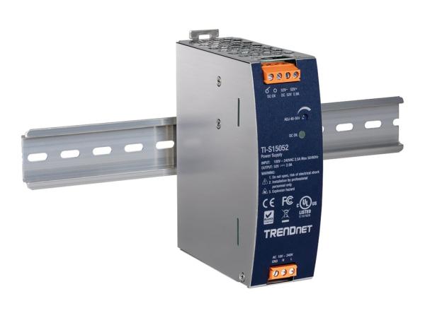 TRENDnet Netzteil (DIN-Schienenmontage möglich)