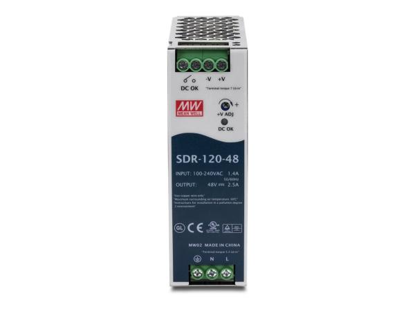 TRENDnet TI-S12048 - Netzteil (DIN-Schienenmontage möglich)