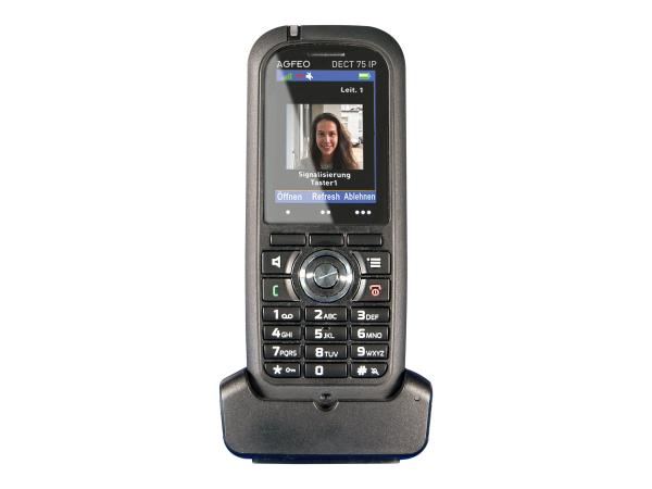 AGFEO DECT 75 IP - Schnurloses Erweiterungshandgerät